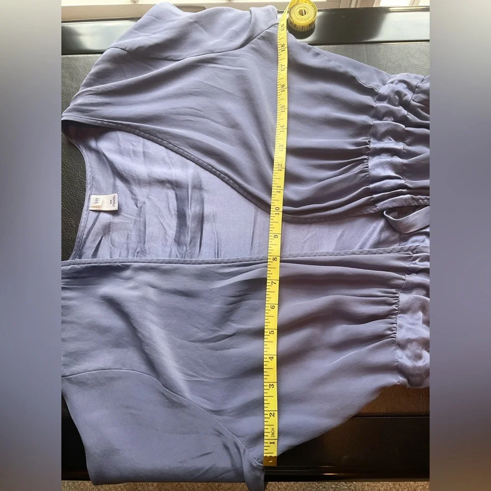 GAP Body Women's Size SP Purple and Pink Paisley 100% Silk Lingerie Set - Picture 14 of 16